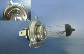 燈泡不銹鋼表面